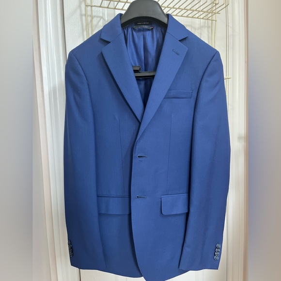 Graduation Prom Suit Blue - Picture 1 of 7